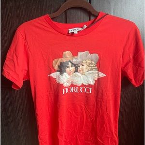 XS Red Fiorucci t-shirt - purchased at Fred Segal